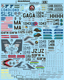Speed Hunter Graphics 1/48 decals F-15 Guardian Eagles for GHW kits