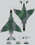 Speed Hunter Graphics 48033 1/48 decal Heritage Phantoms (F-4C F-4D F-4E F-4G)