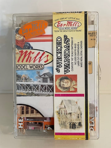 Bar Mills HO Scale Wicked Wanda's House Laser-Cut Building kit 0962 - NOS