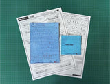 Begemot 1/48 decals for MiG-21 Fishbed stencils - 48-003