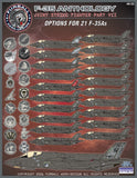 Furball 1/48 decals F-35 Anthology Part VII Decals for the Tamiya - 48-101