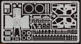 Eduard 1/48 scale PE for MiG-25 Foxbat A exterior by Revell - 48510