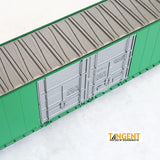 Tangent 25027-06 HO Scale Greenville 86' HC DPD Box Car Penn Central #295159