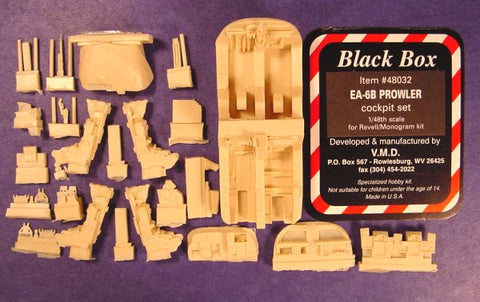 Black Box 1/48 resin EA-6B Prowler Cockpit set for Revell - 48032