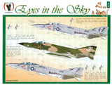 Eagle Strike 1:48 scale Eyes in the Sky, Part II RF-4B/C Phantoms decals - 48198