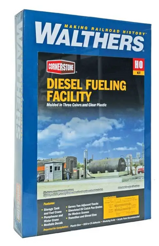Walthers 933-2908 HO scale Diesel Fueling Facility plastic Kit