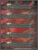Furball 1/48 decals F-35 Anthology Part VII Decals for the Tamiya - 48-101