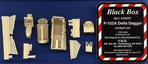 Black Box 1/48 resin F-102A Delta Dagger Cockpit set for Monogram - 48007