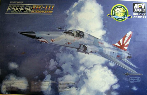 AFV Club 1/48 scale Northrop F-5E/FN VFC-111 Sundowners kit - AR48101