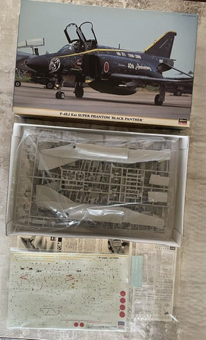 Hasegawa 1/48 F-4J Kai Super Phantom Black Panther kit - 09380 cartograf decals