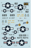 Cutting Edge 1:48 scale P-59 Airacomet Part 2 decal sheet - CED48254