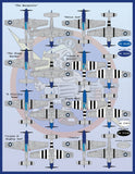 Furball 1/32 decals Meyer's Maulers 487th Fighter Sq. P-51 B/Ds Part I 32-006