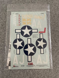 1:24 CAM Decals 24007 P-51B Mustang for Trumpeter kit