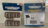 Walthers SceneMaster 949-6050 & 4139 combo HO Cattle & Modern Trackside kits