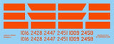 Caracal Models 1/48 decals B-58 Hustler- CD48059 re-print!