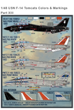 Furball 1/48 decals USN F-14 Tomcats Colors & Markings Part XIII - FDS48-032