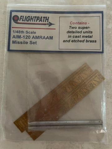 Flightpath 1/48 scale AIM-120 AMRAAM Missile Set - AIM120