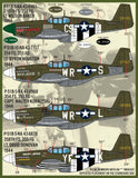 Furball 1/48 decals Colors and Markings of P-51 Part I - FDS4834 14 options