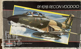 Monogram 1/48 Scale RF-101B Recon VooDoo kit 5818 - Loose parts, old decals