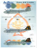 Aeromaster 1/48 scale Colorful A-6 Intruders decals - 48-537