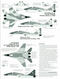 Cutting Edge 1:48 scale MiG-29 Fulcrum A Russian & Non-CIS AF decals - CED48003