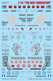 Caracal Models 1/48 decals CD48240 - F-16 Advanced Vipers for Tamiya kit