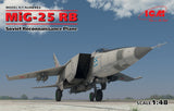 ICM 1/48 scale Mikoyan MiG-25RB Soviet Reconnaissance Plane - Model kit 48902