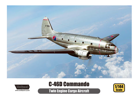Wolfpack 1/144 Scale C-46D Commando Premium Edition Kit 14003