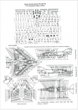 SuperScale 1:48 Decals F-4 Phantom Data, White - 48-76