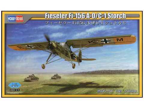 Hobby Boss 1:35 Scale Fieseler Fi-156 A-0/C-1 Storch - 80180 - New Old Stock