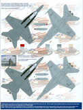 TwoBobs 1/48 scale decals F/A-18C VFA-22's Fighting Redcoks - 48-029