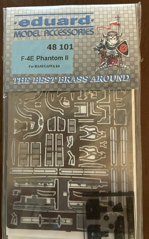 Eduard 1/48 scale F-4 Phantom II Photoetch Detail for Hasegawa - 48101