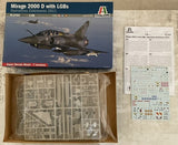 Italeri 1/48 Scale Mirage 2000 D w/LGBs kit 2707 Sealed parts, cartograf decals