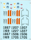 TwoBobs 1/48 scale decals F-5E Strike Eagles Mountain Home Avengers - 48-026