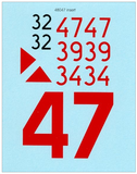 TwoBobs 1/48 scale decals AJ-37 / JA-37 Saab Viggen - 48-047