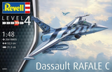 Revell 1/48 scale Dassault Rafale C kit 03901 shelf wear sealed w/clear dots