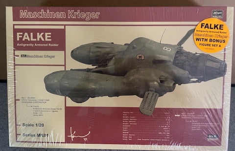 Hasegawa 1/20 Falke Antigravity Armored Raider Pkf.85 w/bonus Figure Set A