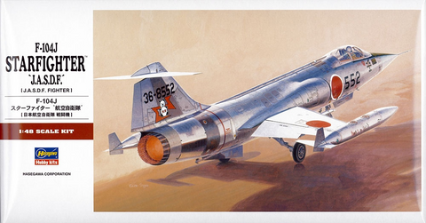 Hasegawa 1/48 scale F-104J Starfighter J.A.S.D.F. kit 07218