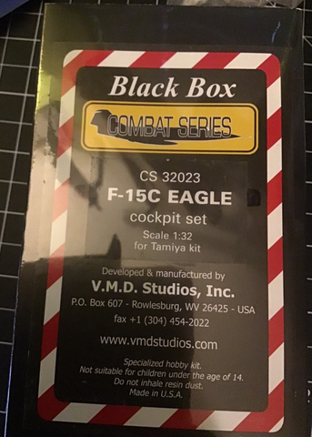 Black Box 1/32 resin F-15C Eagle cockpit set for Tamiya - CS32023