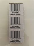 Atlas 553 HO Scale CODE-83 Nickel Silver Rail Terminal Joiners (pair) 3 packs