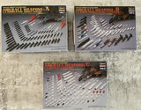 Hasegawa 1/48 scale AIRCRAFT WEAPONS kits A, B & C combo pack - X48-1|2|3 see pics