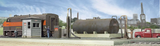 Walthers 933-2908 HO scale Diesel Fueling Facility plastic Kit