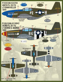 Furball 1/48 decals Colors and Markings of P-51 Part I - FDS4834 14 options
