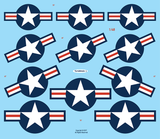 Fundekals 1/48 scale US National Insignias 1947 – Present - 48014