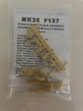 MK35 F137 - 1/35 scale resin figures WWII US Dodge Crew Members
