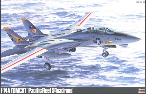 Hasegawa 1/48 scale F-14A Tomcat Pacific Fleet Squadrons aircraft kit - 07018
