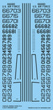 Caracal 1/48 Scale decals - U-2A/C "Dragon Lady" CD48118