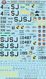 Bullseye 1/48 scale Decals 48053 - F-15E Desert Storm Strike Eagles for Revell