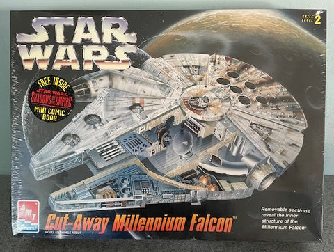 AMT/ertl Star Wars Cut-Away Millenium Falcon - Factory Sealed kit 8789