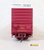 Tangent HO 25046-02 DT&I Del. 1970 Magenta 86′ DPD Box Car Rd# 26817